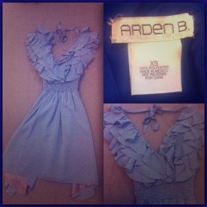 Arden B ruffle dress